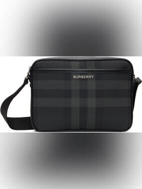 Burberry Black Check Crossbody Bag